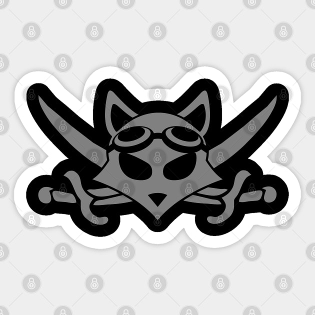 STEAM PIRATE Sticker by VOLPEdesign